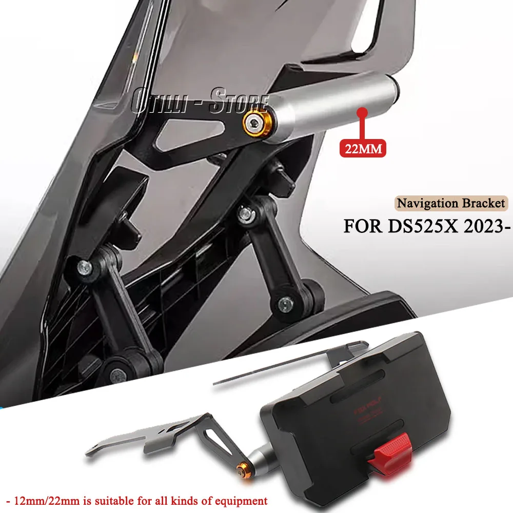 

New DS525X 2023- GPS Mount Motorcycle Phone Holder Stand Navigation Bracket Fit For VOGE DSX525 DSX 525 DS 525 X