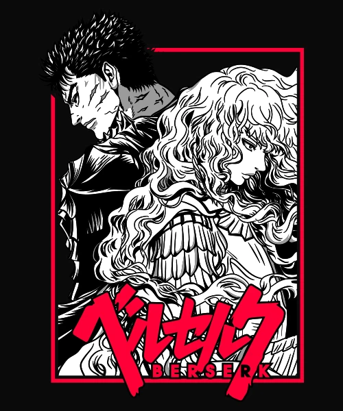 

unisex Berserk Guts y Griffith