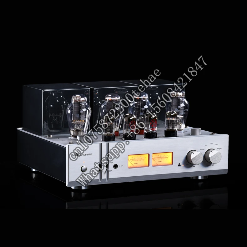 MUZISHARE X9 300B Tube Amplifier Pure Power Integrated Lamp Balanced Amp MZSX9 Upgrad for X-300B