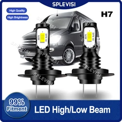 LED Car Headlight High/Low Beam Bulbs For Mercedes Sprinter 2006-2018 2007 2008 2009 2010 2011 2012 2013 2014 2015 2016 2017