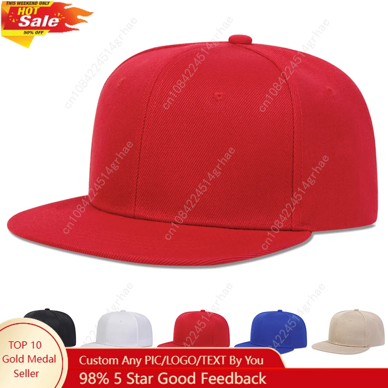 Unisex Light Board Solid Color Hip-hop Hats Spring Autumn Adjustable Casual Snapback Baseball Caps Outdoor Sunscreen Hat