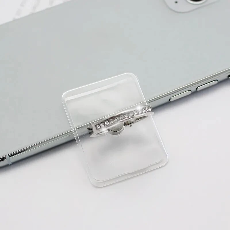 Universal Transparent Finger Ring Handy Smartphone Ständer Halter Für iPhone 12 Xiaomi Samsung Smart Telefon Auto Halterung Ständer – Detail 10