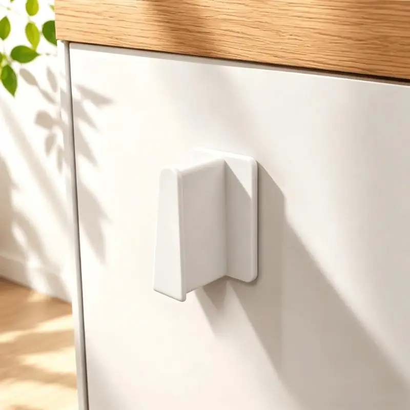 Strong Adhesive No-Drill Wall Hook Heat-Resistant Hair Tool Organizer Rack For Straight Hair Clips Without Wall Damage
