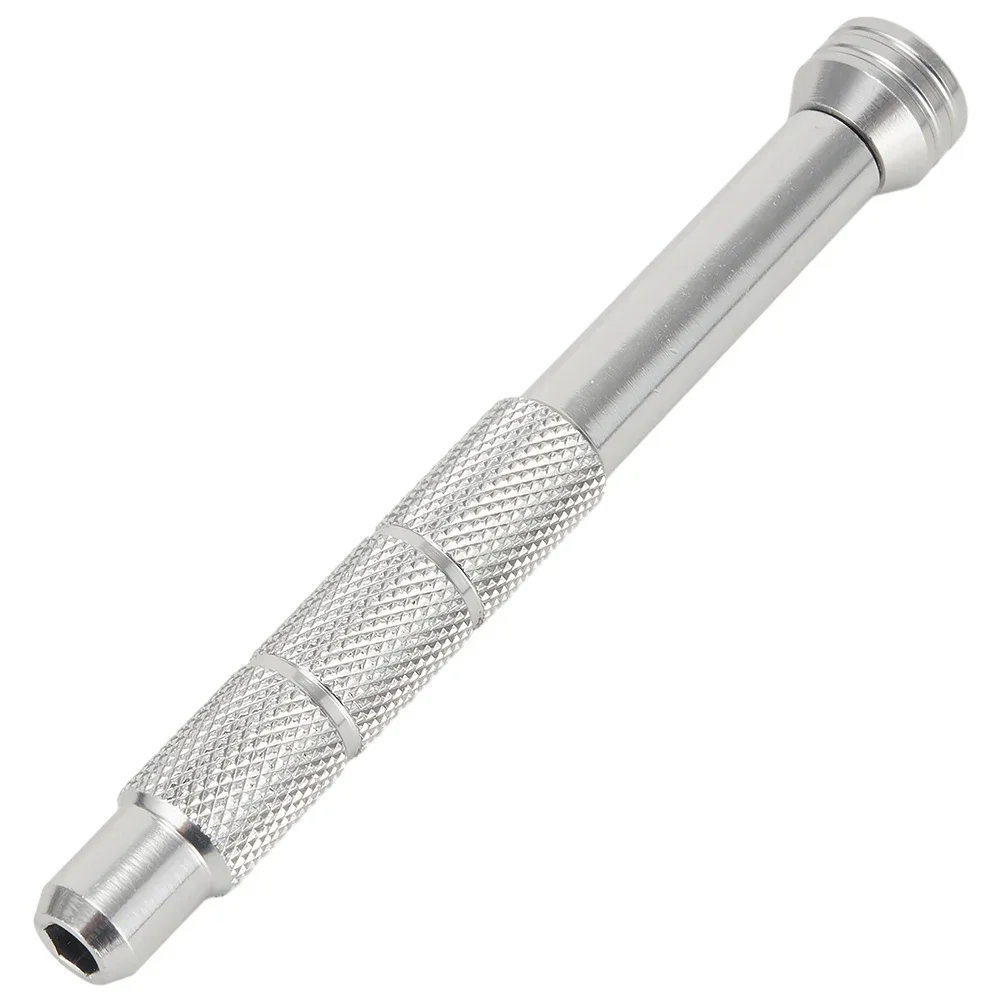 1pc Precision Magnetic Screwdriver Handle Aluminum Alloy Screw Driver Holder Handle For 4mm Hexagon Bayonet Bit Repair Hand Tool