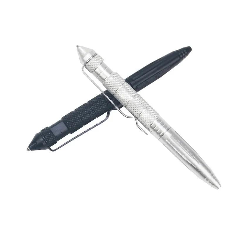 1/2/3/4Pcs Tactical Pen Multifunction Aluminum Alloy Emergency Glass Breaker Pen Outdoor Camping Security Survival Tools