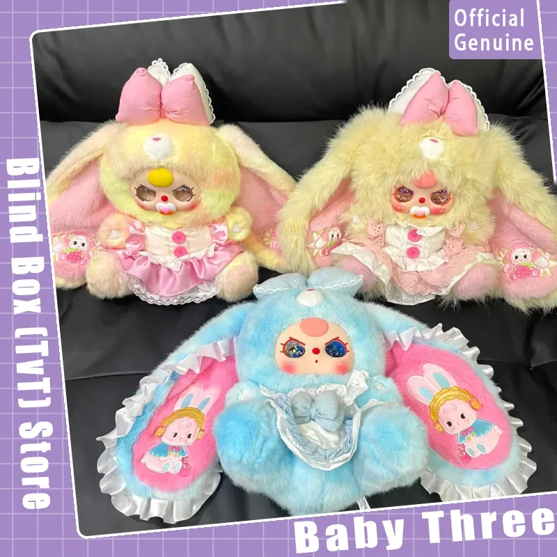 

Оригинальная коллекционная фигурка Baby Three Lily Rabbit Town V5 400% Series Blind Box, большая милая кукла, модная игрушка, украшение для рабочего стола для коллекционеров игрушек