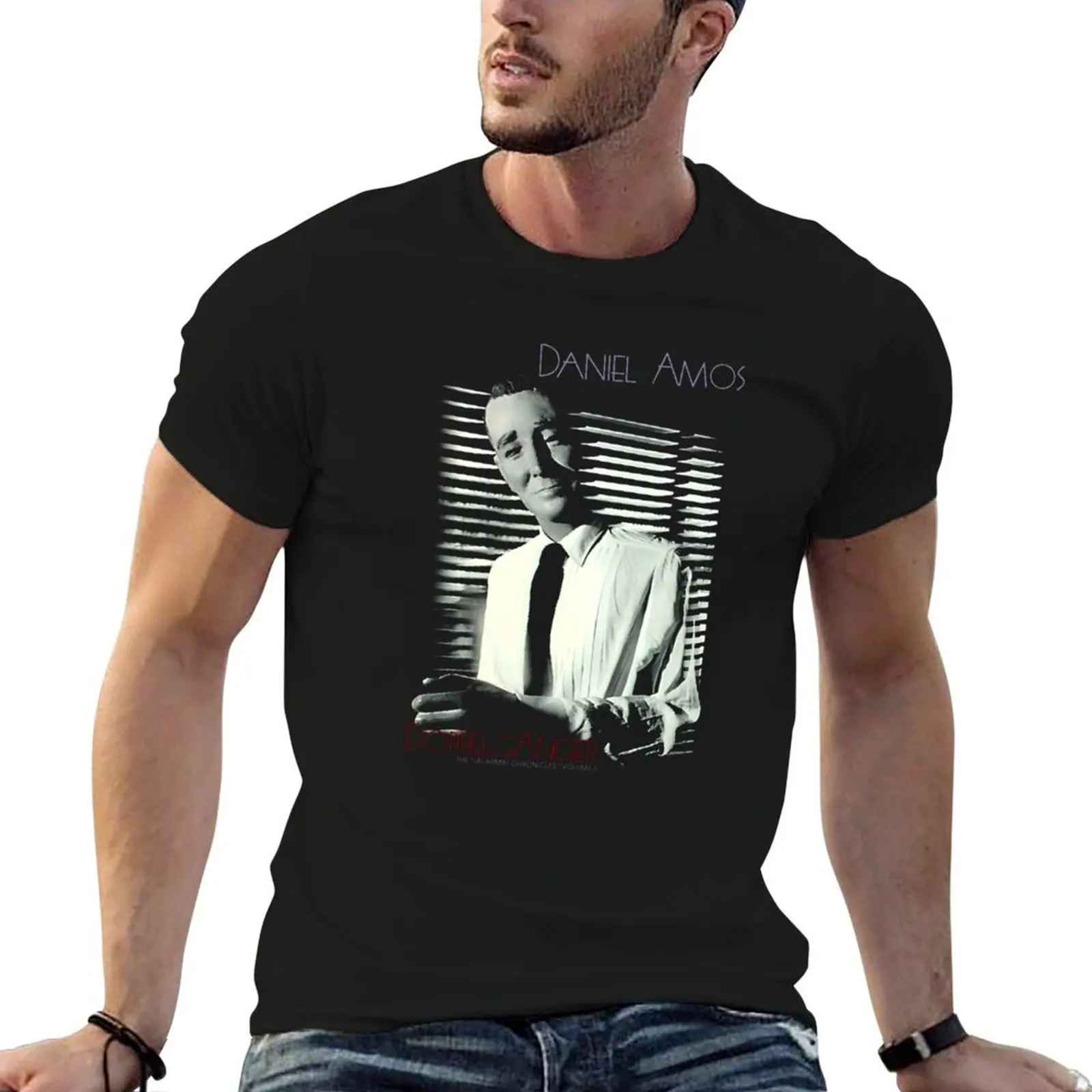 

Daniel Amos - DA - Doppelganger T-Shirt man t shirt heavy cotton anime t shirts for man T-Shirt