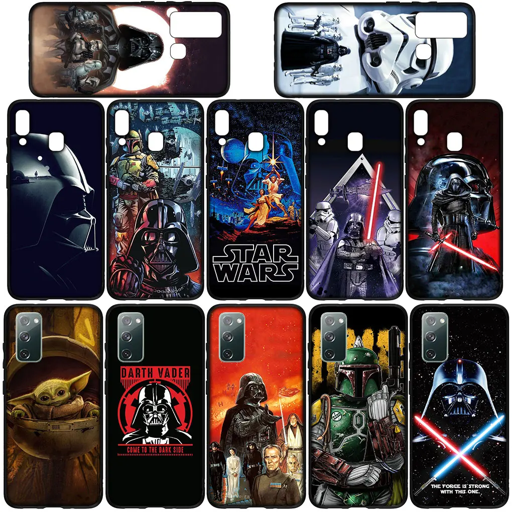 S-Stars W-Wars Yodas Darths J-Jedis Vaders Cover for OPPO A17 A15 A16 A17K A16K A53 A54 A96 A95 A94 A74 A78 A58 A38 Phone Case