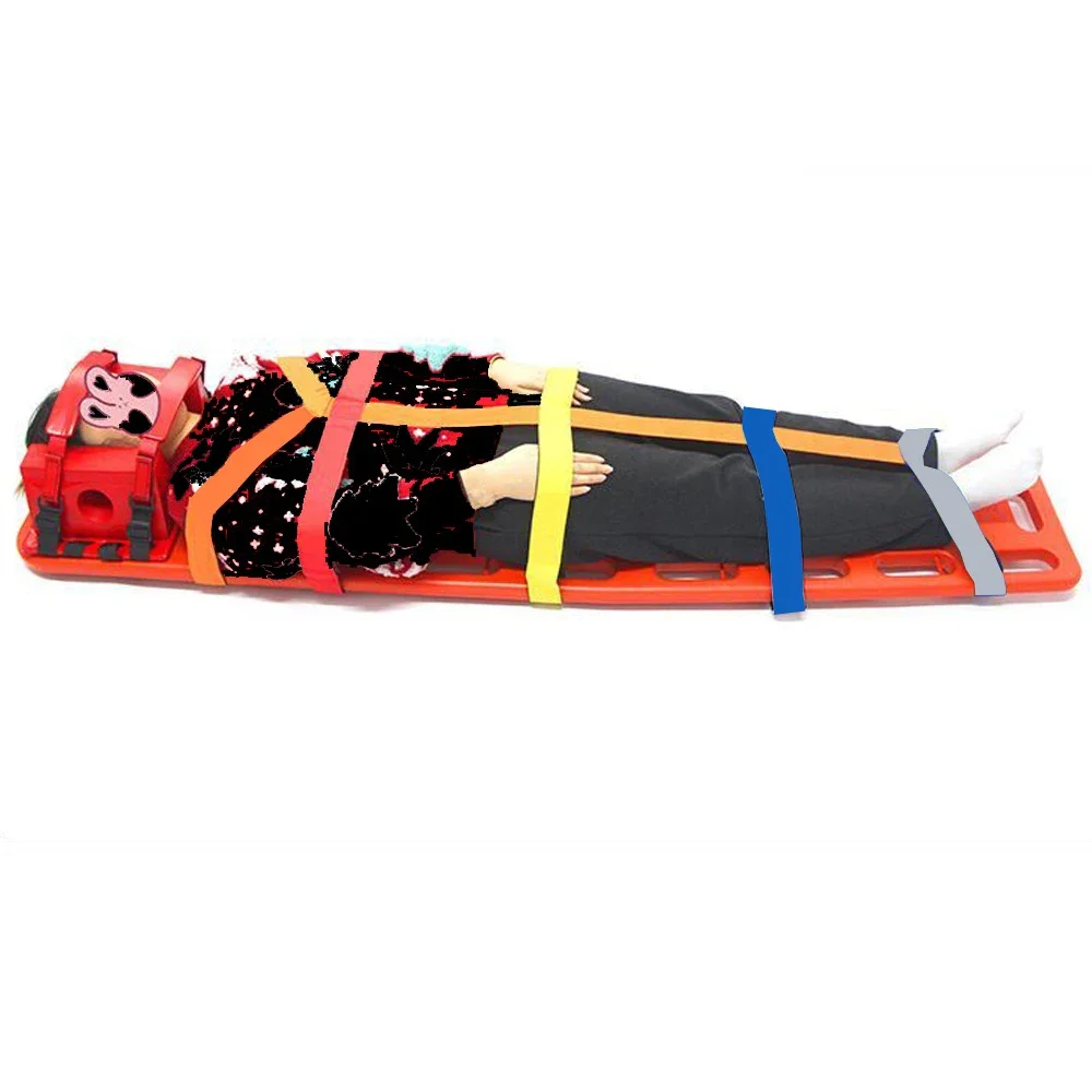 HiSafety Immobilization Spinal Fixation For Spine Board EMS Adjustable Surgical Spine Board Device First Aid Band Spider Strap
