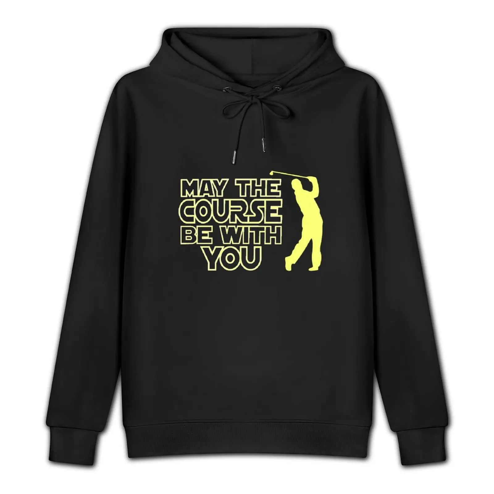 May the Course be with You Funny Golf T Shirt Pullover Hoodie japanese style men clothes graphic hoodies