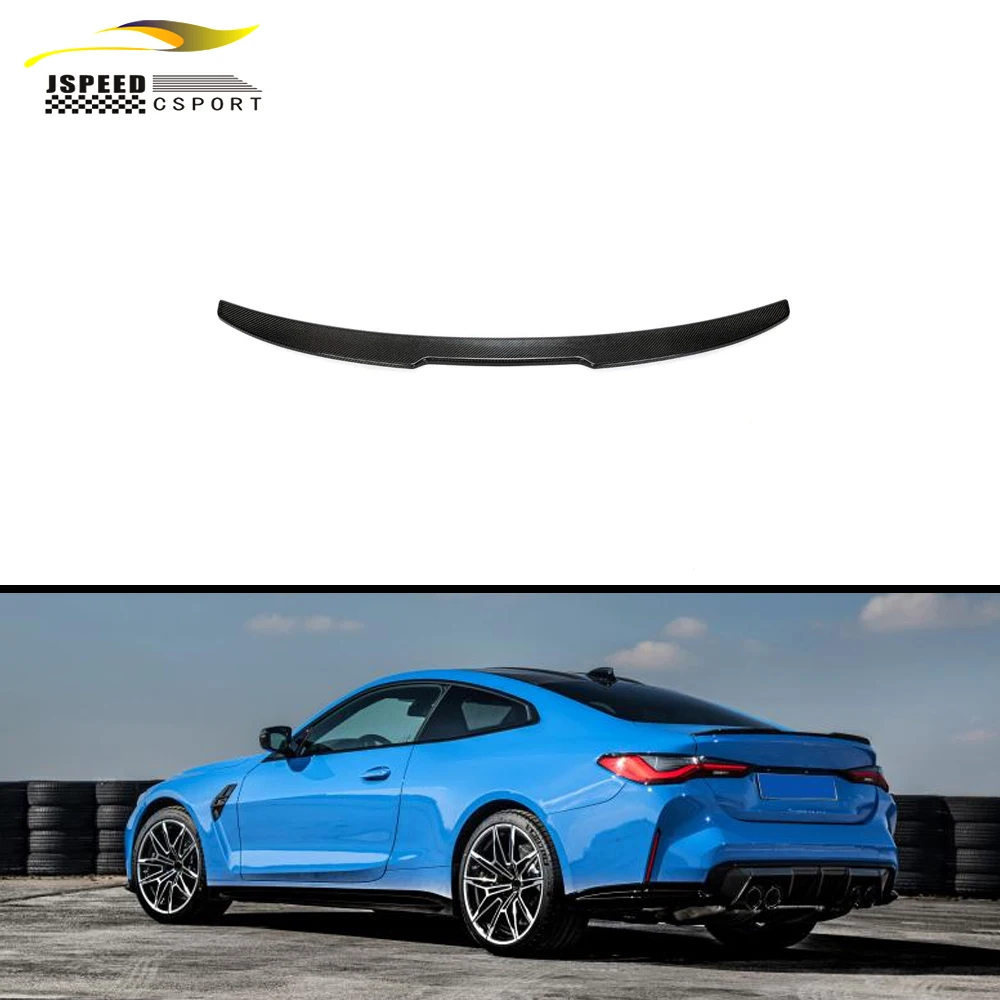 High Quality Carbon Fiber Rear Trunk Spoiler 4 Series G22 G82 M4 Coupe 2-Door 2021-2023