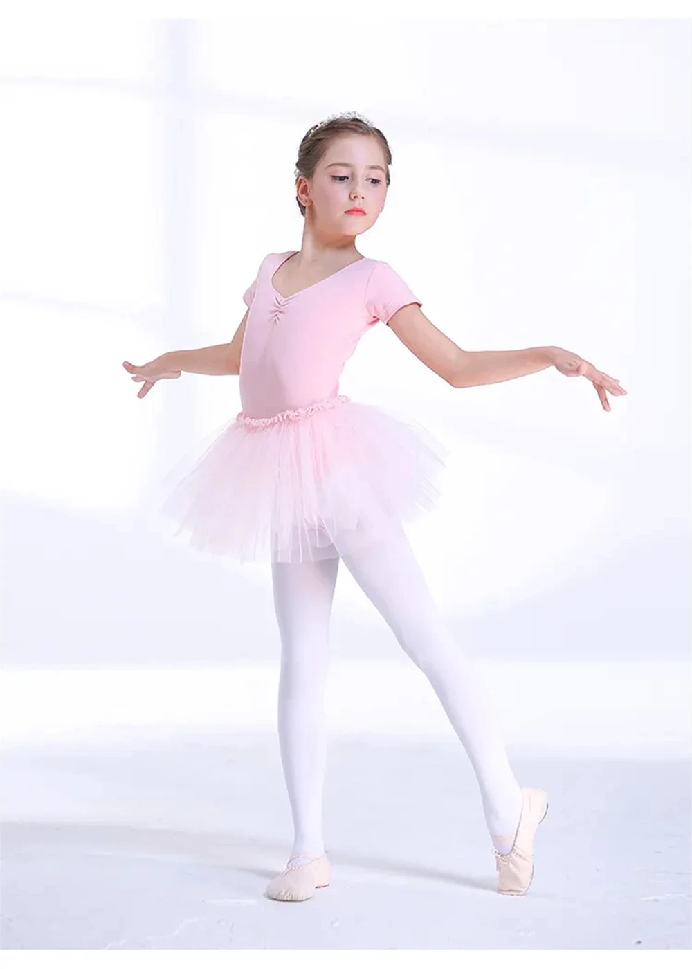 Student Kinder Candy Einfarbig Strumpfhosen Ballett Tanz Strumpfhosen Kinder Mädchen Samt Strümpfe Socke Hosen Für Baby Mädchen Leggings – Detail 4