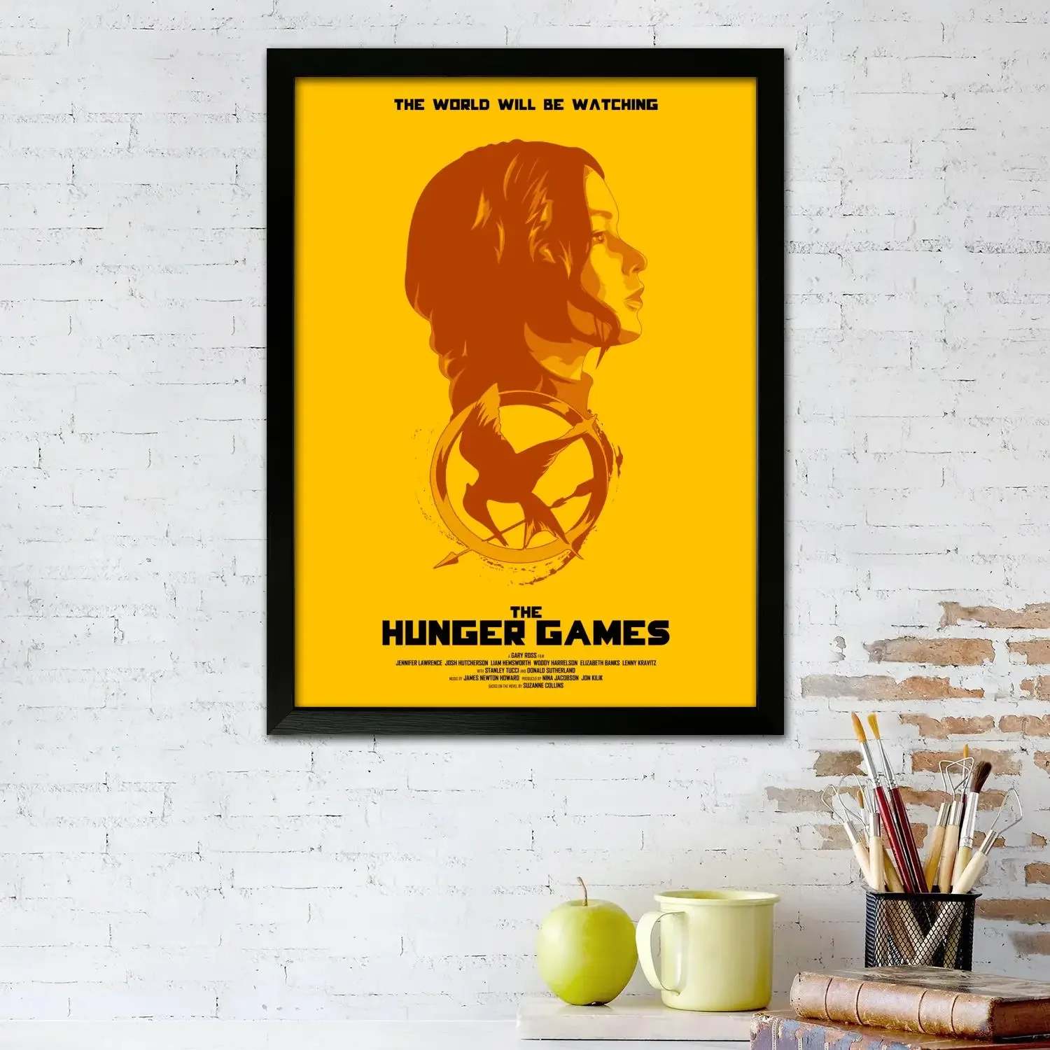 hunger games Canvas Art Poster and Wall Art, Picture Print, Modern Family Bedroom Decor,Decorative painting