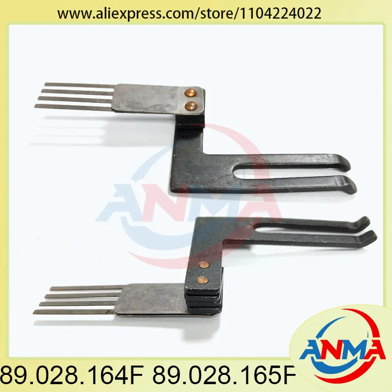 

10 пар 89.028.164F 89.028.165F сепаратор листов для SM102 CD102 SM74 запасные части для офсетного принтера