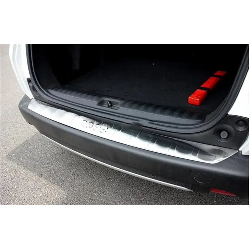 

High quality stainless steel Rear bumper Protector Sill For Peugeot 2008 2013 2014 2015 2016 2017 2018 2019 Car Styling