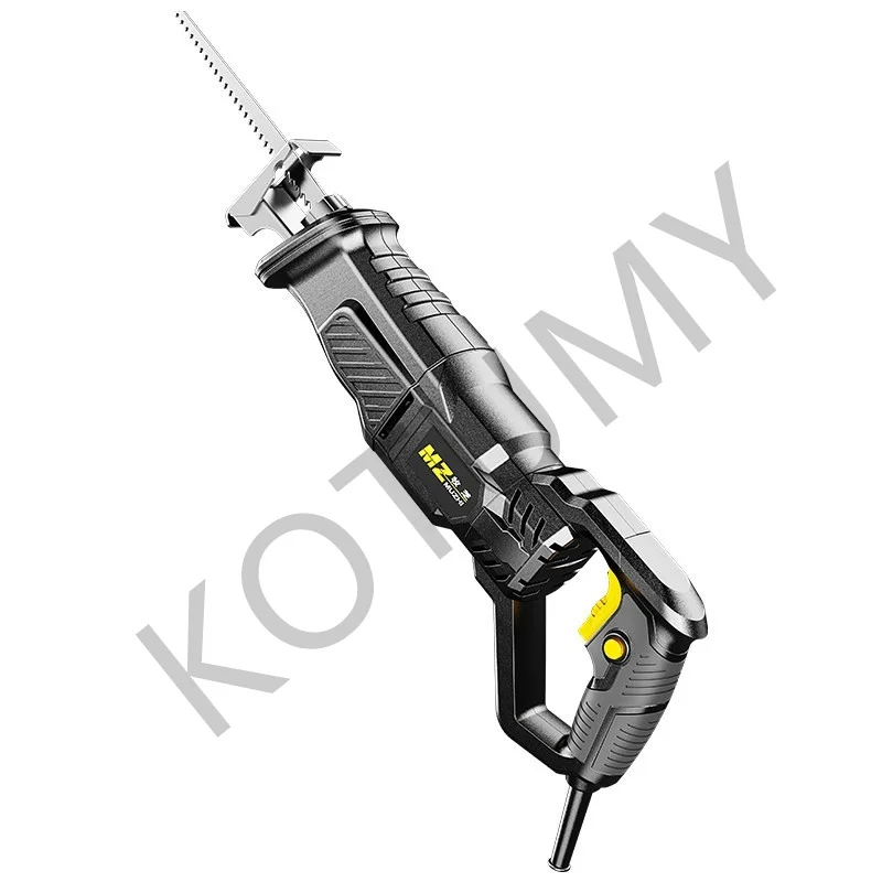 1800W/2000W Electric Reciprocating Saw Small Metal Cutting Machine Household Horse Knife Saw Chainsaw Woodworking Tool