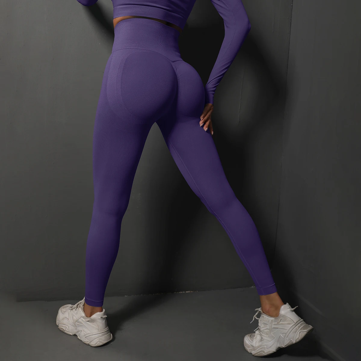 Vrouwen yoga leggings heupen tillen gym leggings naadloze sportbroek hoge taille fitness leggings bubble butt workout hardloopbroek