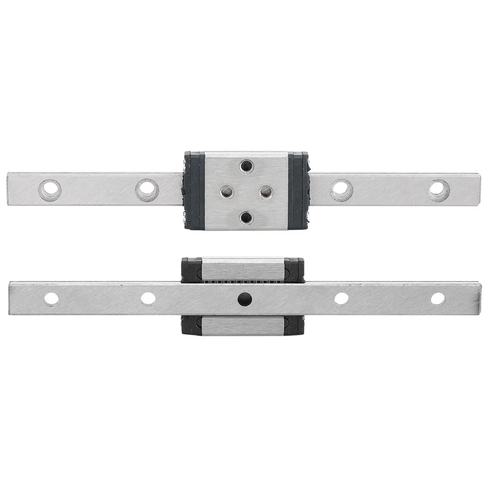 Linear  Rail Carriage Linear  Rail Miniature Linear  Rail + Lengthen Slider Block Carriage CNC Parts LML5H-75-1R