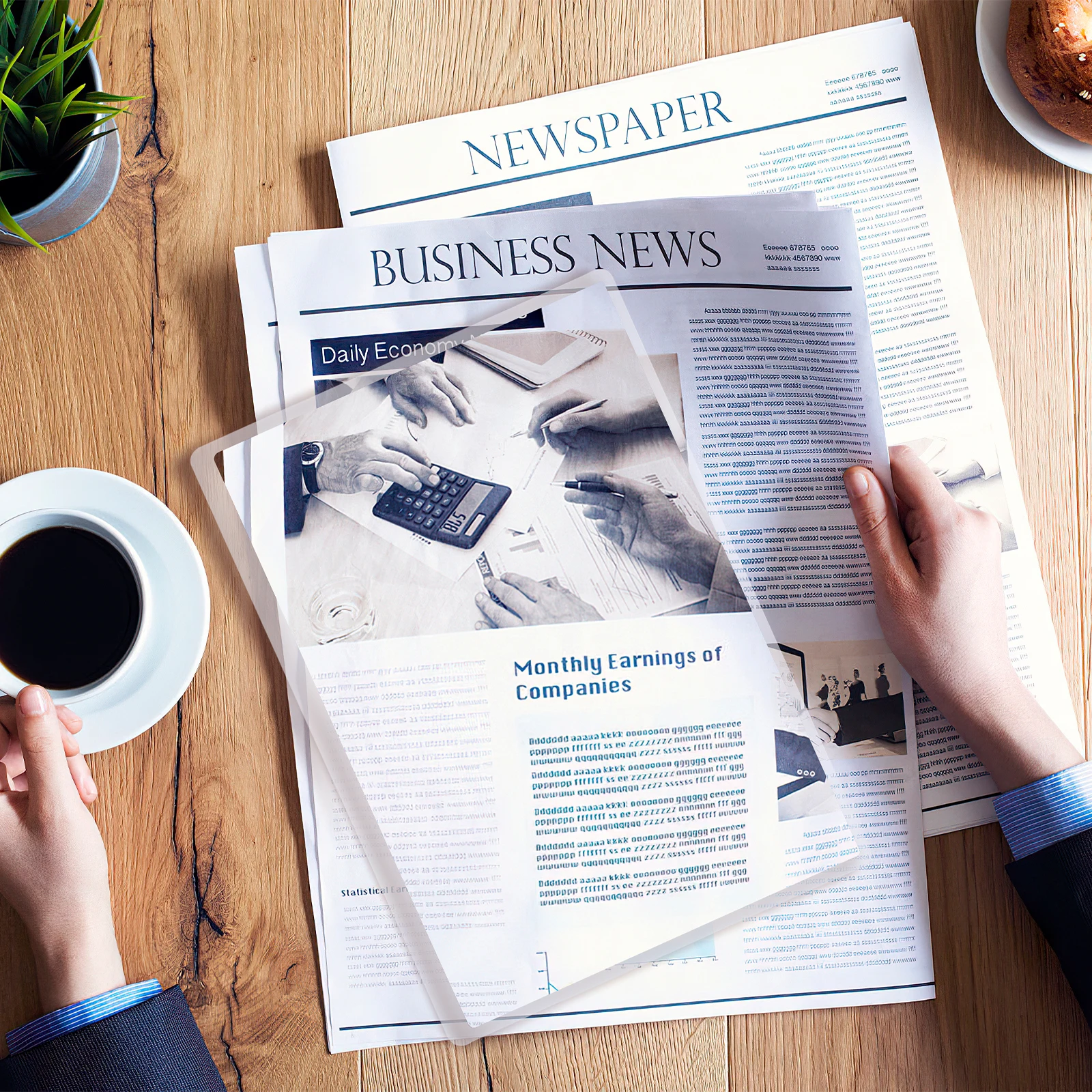 

3X Full Page Magnifier 300Mmx210Mm A4 Size Pvc Magnifying Sheet For Seniors Reading Books Computer Screen Large Lightweight Lens