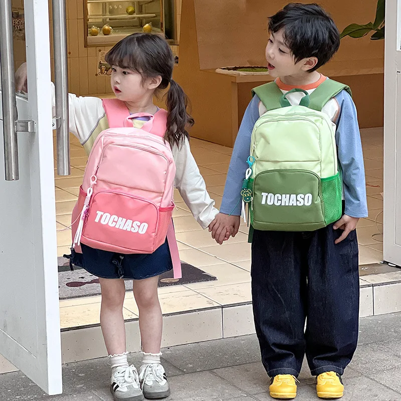 

Children's Large Capaci Printed Bapa Double oulder Durable Wear Resistant Autumn Outing Spine Protection Lightweight