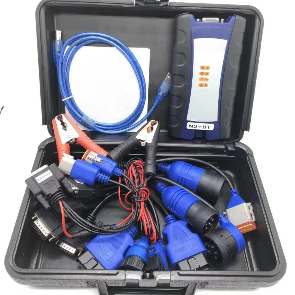 Hot Selling Truck Diagnostic Tool Scan Excavator Diagnostic Heavy OBD2 24V Truck USB Link2 124032 Suitable for NEXIQ