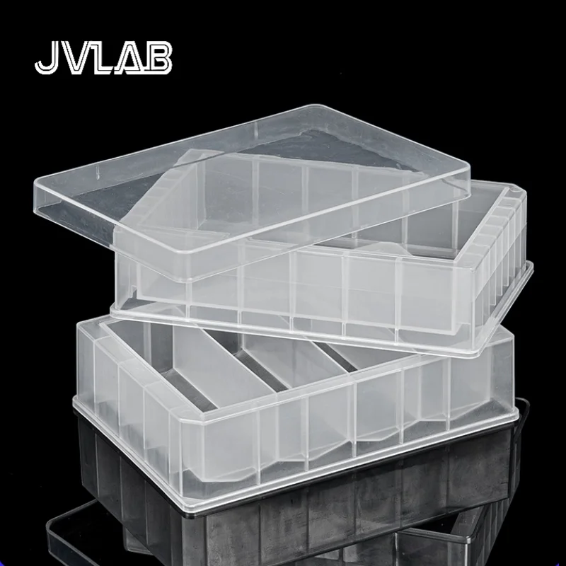 PP Reagent Addition Tank Pipette Liquid Suction Multi Hole Position Experimental Equipment Addition Cover Flat Bottom JVLAB