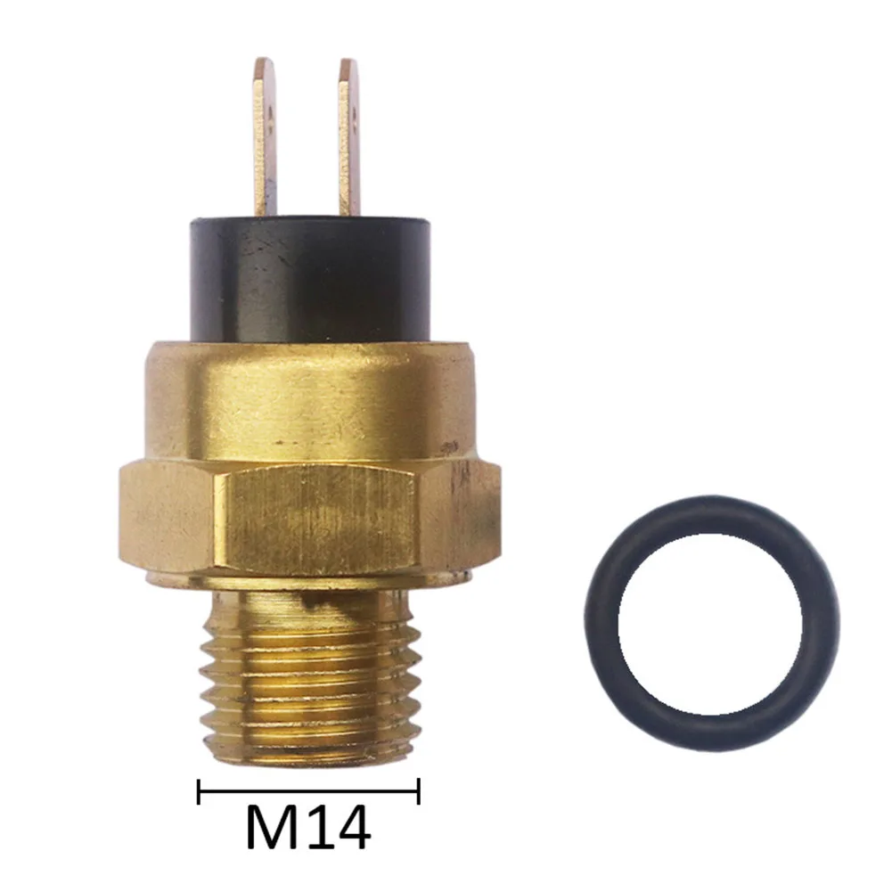 

Durable Brass Motorcycle Radiator Coolant Fan Water Temperature Thermostat Switch M14 M16 Efficient Performance