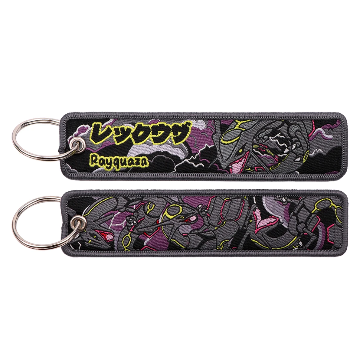 Pokémon Anime Elfen-Monster Schlüsselanhänger für Autos, Rucksäcke, Schlüsselhalter, bestickte Schlüsselringe, Schlüsselanhänger, Jet-Tags, Zubehör, Geschenke, 1 Stück