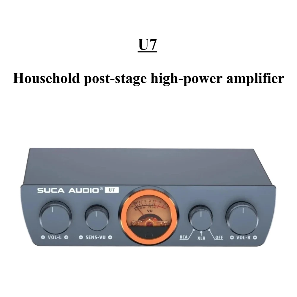 SUCA AUDIO U7 fever-grade 300W*2 high-power home Bluetooth fully balanced hifi digital power amplifier 2.1 amplifier