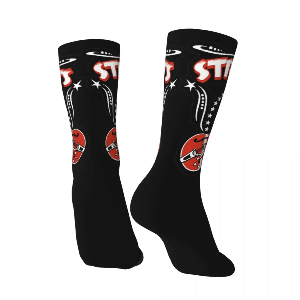 Stray Cats Stockings Men\'s band Socks Medium Soft Elegant Socks Autumn Outdoor Sports Anti Slip Design Socks Gift Idea