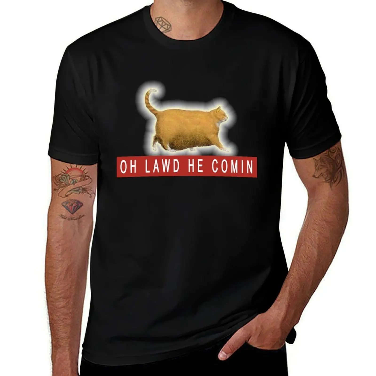 

Chonk Cat Meme T-Shirt cotton t shirt pack man tshirt T-Shirt