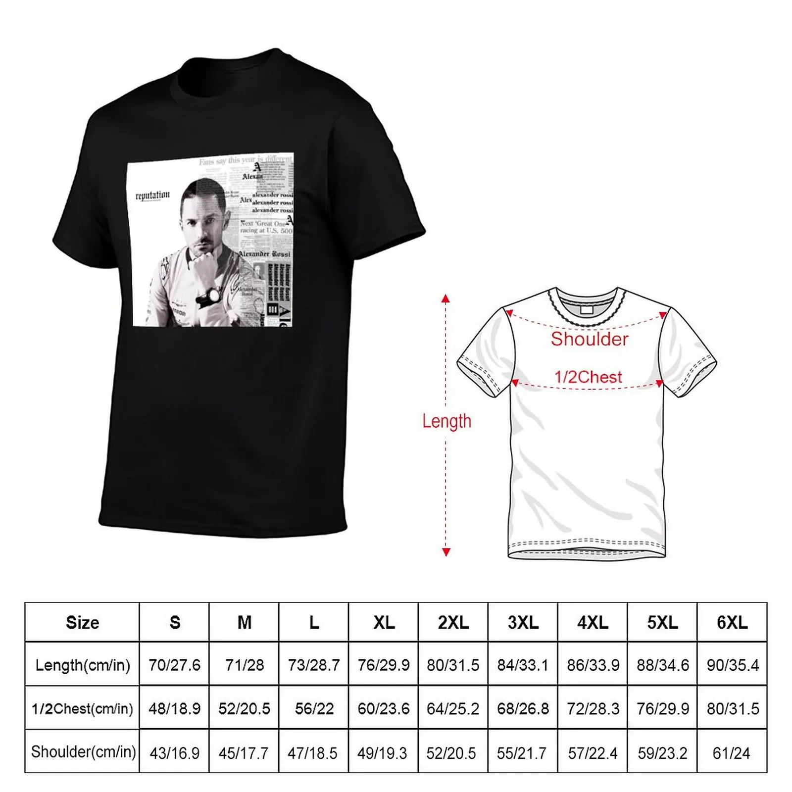 Alexander Rossi Reputation T-Shirt Christmas Theme Tee Top