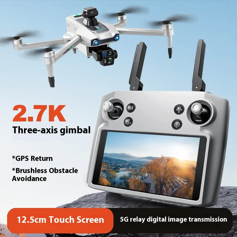 

S819 Airdrop Дрон с 2,7K GPS 5G Передача изображения 500 г Нагрузка HD Аэрофотосъемка RC Самолет
