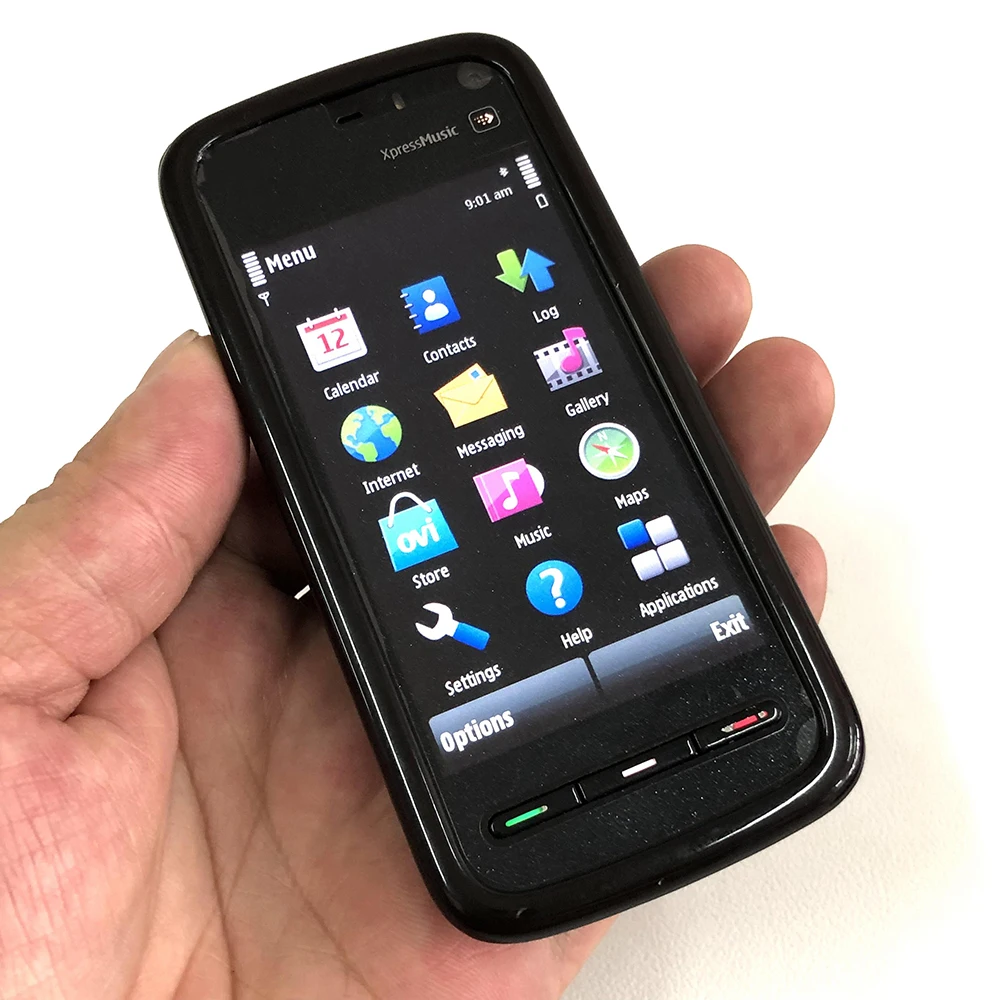 Original 5800 XpressMusic Unlocked Mobile Cell Phone GSM 2G 3G Wifi Bluetooth 3.1MP Camera Touchscreen Cellphone