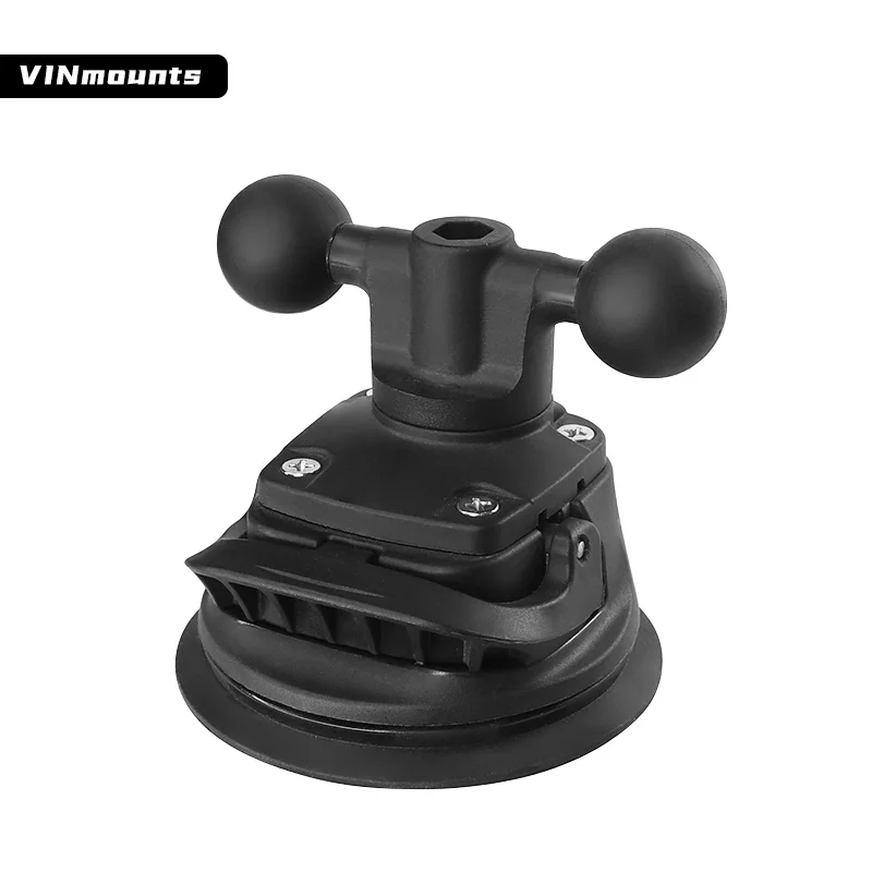 VIN Mounts Suction Cup Mounts VIN-B-XP02 with Dual Ball for Car Windshield/Dashboard/Glass for Ram Mounts