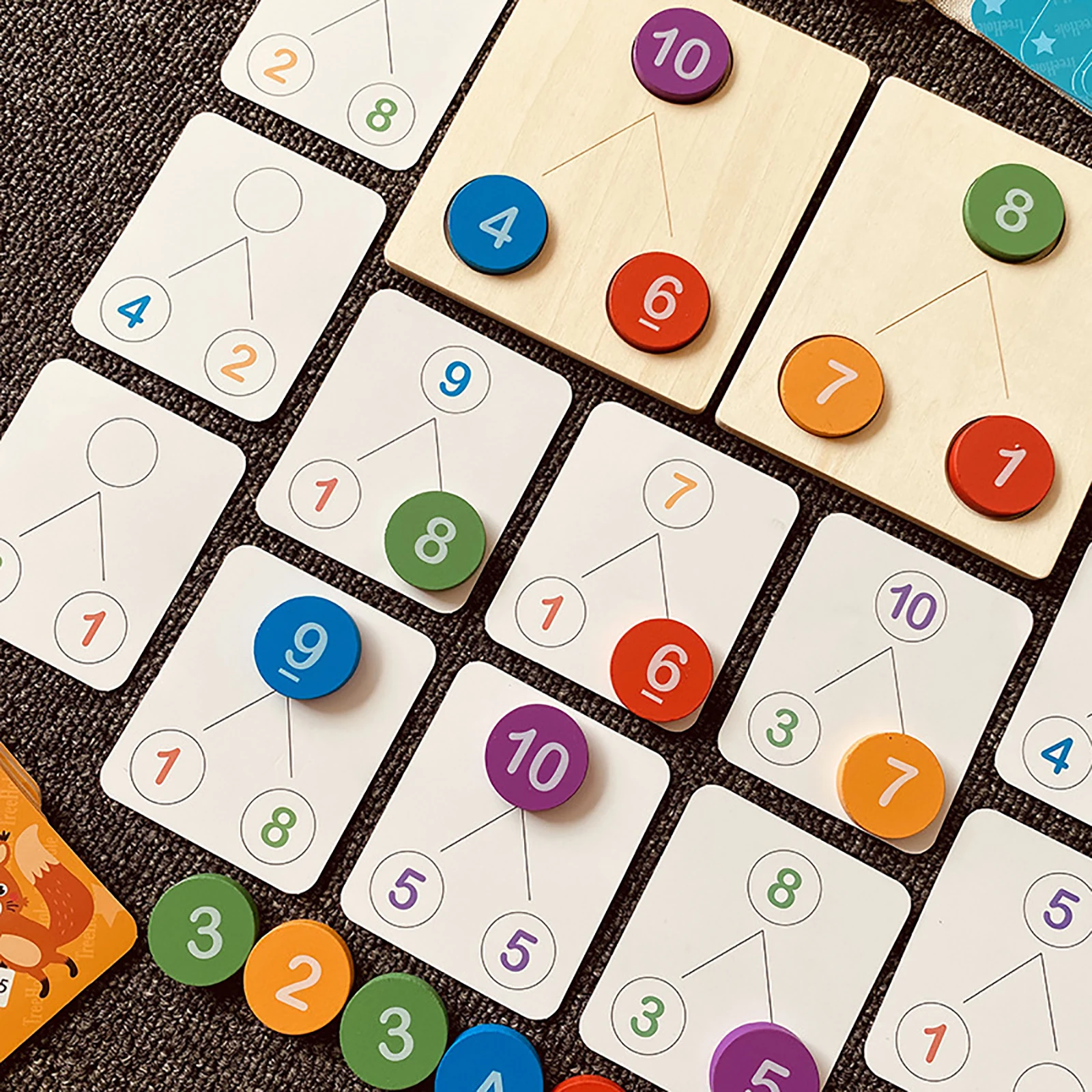 ของเล่นฝึกคิดเลขแบบดิจิทัล ของเล่นฝึกการคิดเชิงตรรกะสำหรับเด็ก ของเล่นเสริมพัฒนาการด้านคณิตศาสตร์