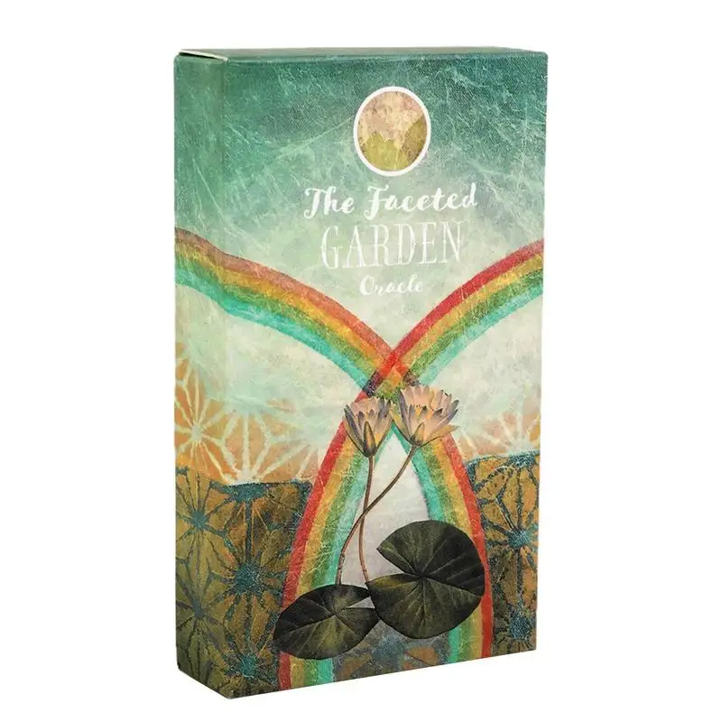 The Faceted Garden Oracle Second Edition Oracle Deck Divination Inspired By The Symbolism And Metaphor Of The Garden 52 Pcs Card