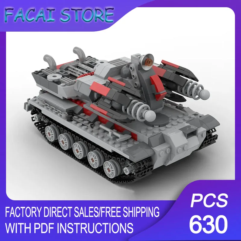 

Military Series Model Moc Building Blocks Armed Vehicles Model Technology Brick DIY Assembly Construction Toy Holiday Gifts