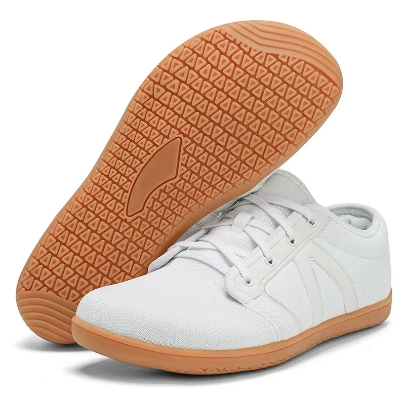 Men Wide Barefoot Shoes Unisex Minimalist Shoes Toe Barefoot Zero Drop Shoes Outdoor Trail Running Fashion Sneakers Lightweight