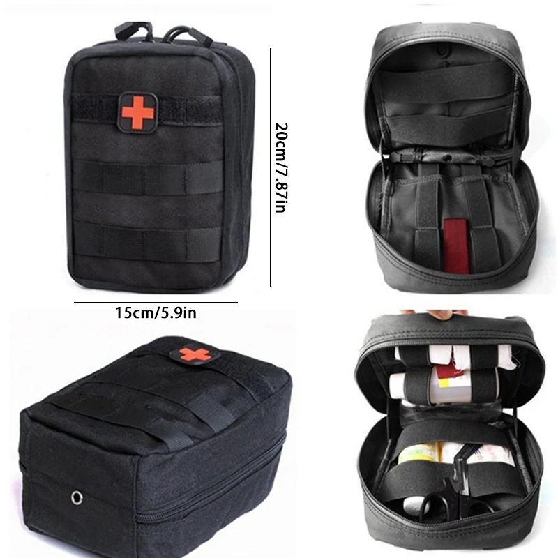 O Ultimate First Aid Kit Equipamento de emergência, Outdoor Camping essentials, Car Emergency Kit, pode ser usado para qualquer ocasiões
