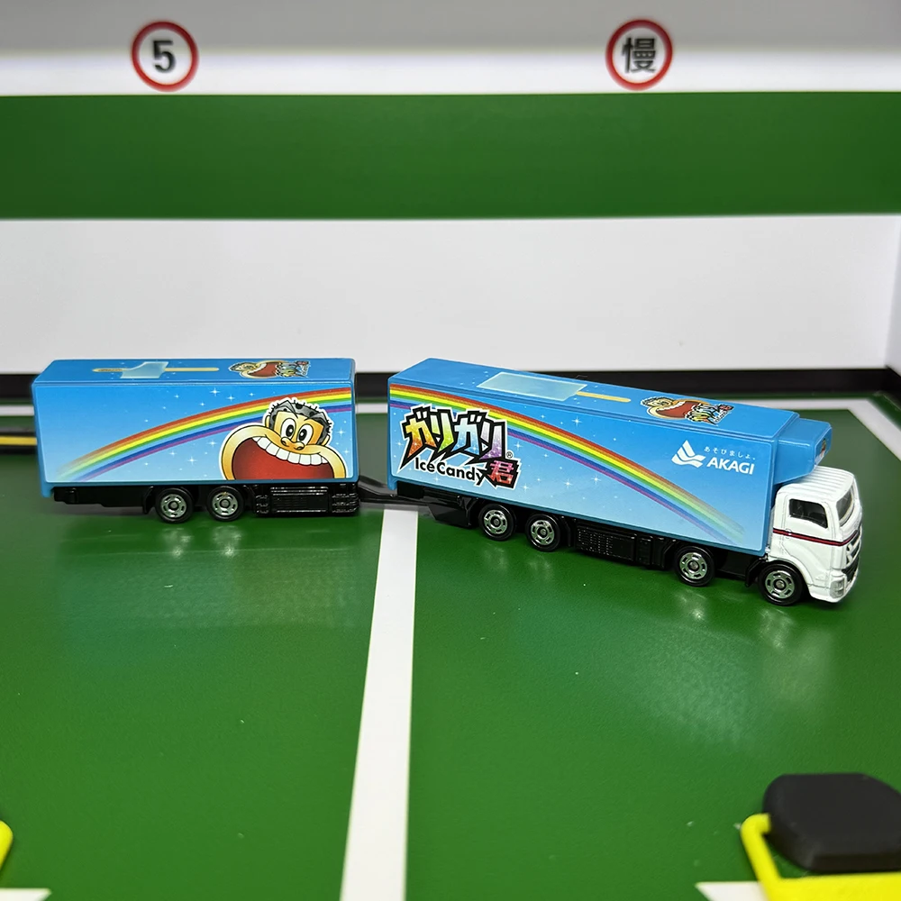 Langer Typ Tomica Nr. 123 Garigari Jungen-Eisbar, kompletter Anhänger (Tomica), Druckguss-Legierung, Automodus-Sammlung, Display, Jungenspielzeug, Geschenk