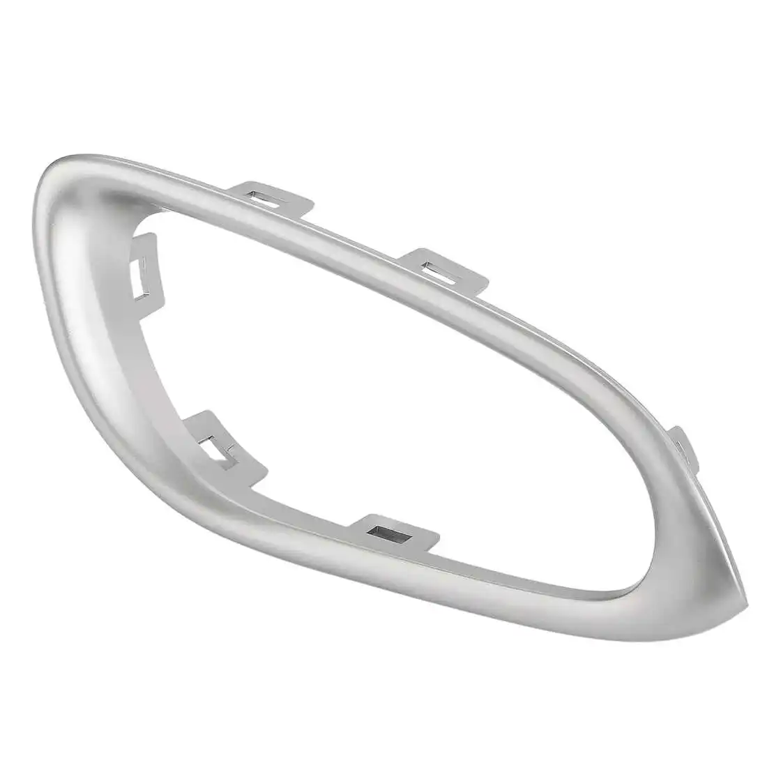 80683-3RA0A مقبض الباب الأمامي الأيمن الداخلي إطار الحافة البلاستيك الفضي مناسب لنيسان سنترا 2013 2014 2015 2016 2017-2019 #2