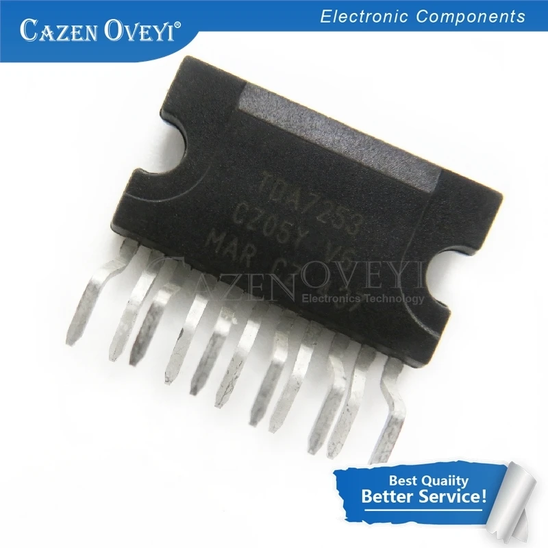 10pcs/lot TDA7253 7253 ZIP-11 In Stock