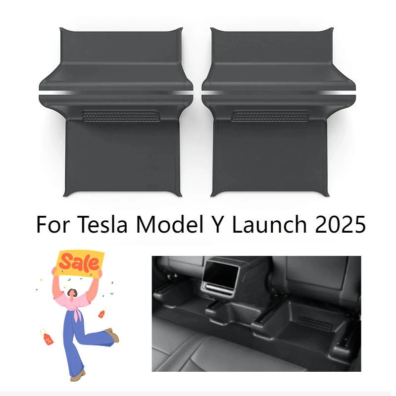 

Для Tesla Model Y Juniper 2025, нижняя часть воздуховыпускного отверстия, маска из ТПЭ, нижняя защита переднего сиденья, защитный чехол, пылезащитные накладки, аксессуары