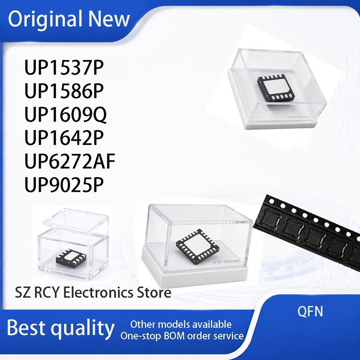 (5-10 PCS) UP1537P UP1586P UP1609Q UP1642P UP6272AF UP9025P UP1537PDDA UP1586PQAG UP1609QQAJ UP1642PQAG UP6272AQAF IC