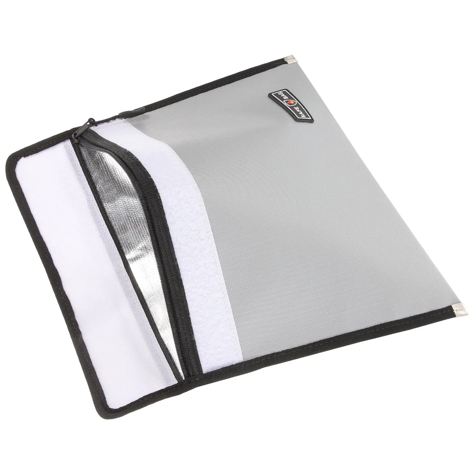 

Fireproof Document Bag Portable Water Resistant File Organizer for Home Office Use Small Lightweight Safe Storage for Contracts