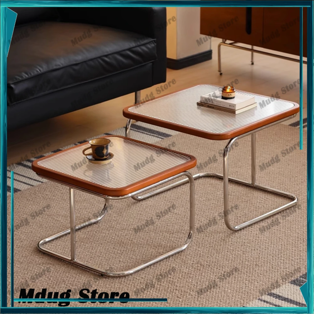 Nordic claro mesa de centro sala estar luxo premium exclusivo mesas de centro minimalista piso meubles de salão acessórios para casa