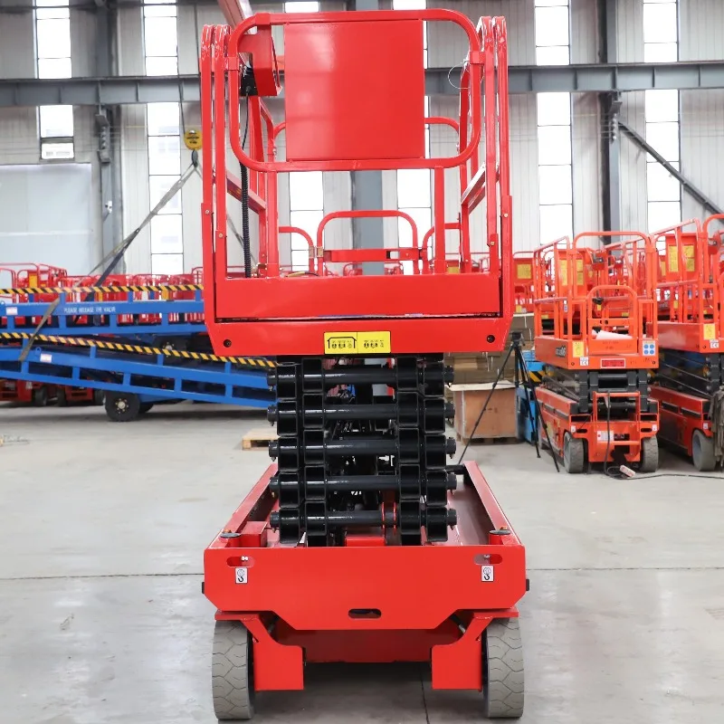 YG 3m 4m 6m 8m 10m 12m 14m  Lift Aerial Work Platform Electric Self Propelled Scissor Lifts Hydraulic Lift Table for Sale