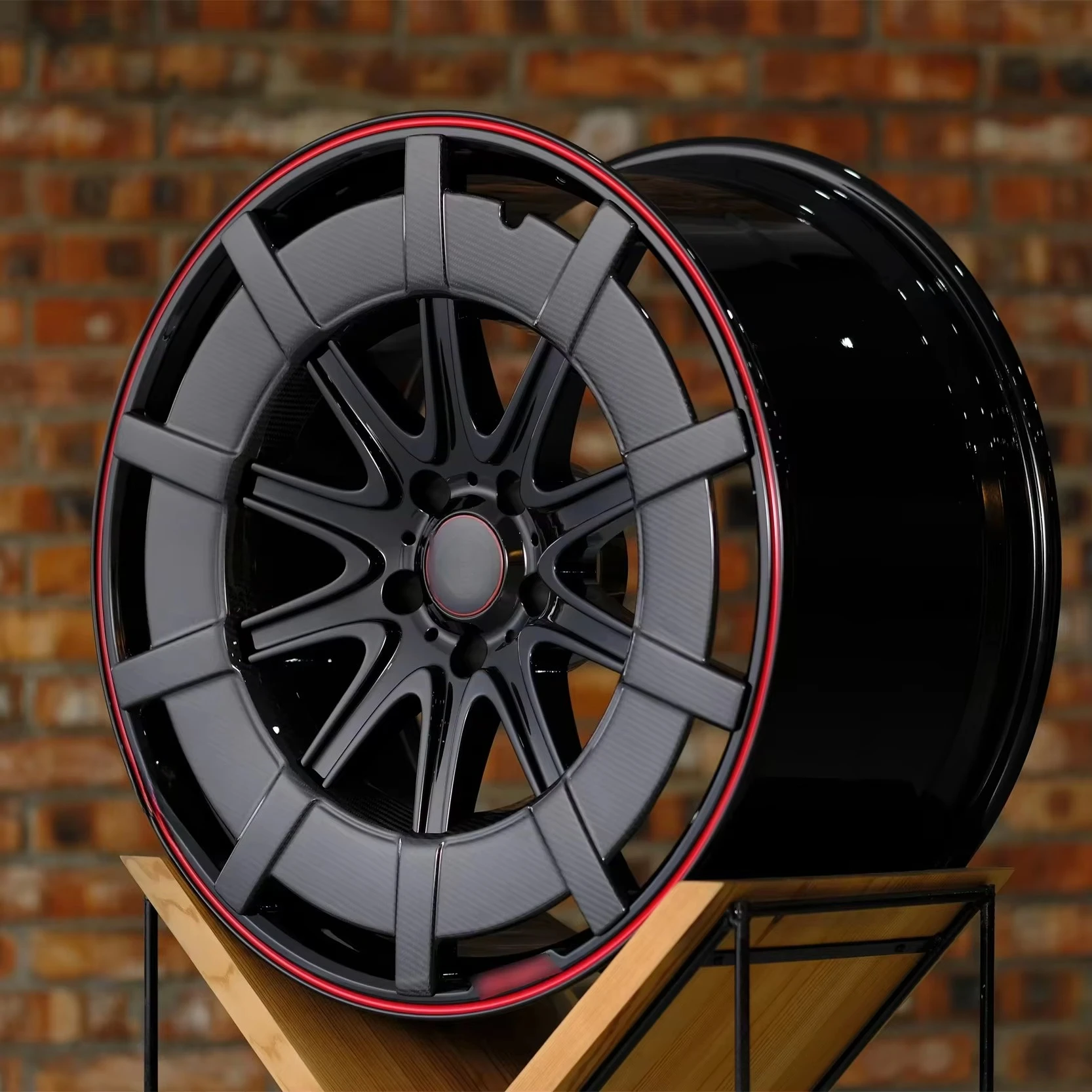 

Car Wheel 22 Inch Aluminum Wear-resistant Flow-formed Wheels Carbon Fiberl Rims Forge for W464 G900 B-Brabus