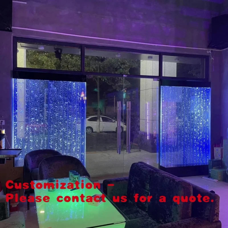 custom.Interior Decorations Custom Led Features Wall Fountain Partitions